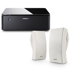 Bose 125 Watt Music Amplifier with a Pair of 251® Environmental Speakers in White