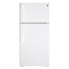 GE 15.6 CuFt Top Freezer Refrigerator/Right Hinge (Reversible) - White