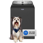 Maytag 4.7 CuFt Smart Pet Pro Top Load Volcano Black Washer