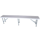 Doral Designs 6ft Folding Bench in Gray