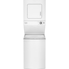 Whirlpool 1.6 CuFt Electric Stacked Laundry Center with 6 Wash Cycles and Wrinkle Shield™