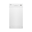 Whirlpool 18" 50 dBA Standard Built-In Dishwasher - White