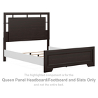 Signature Design by Ashley Covetown Queen Panel Headboard/Footboard and Slats