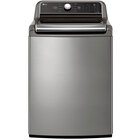 LG 5.5 Cu. Ft. Mega Capacity Smart Top Load Washer with Impeller - Graphite Steel