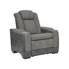 Signature Design by Ashley Next-Gen DuraPella Dual Power Recliner - Gray