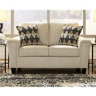 Signature Design by Ashley Abinger Stationary Loveseat - Taupe