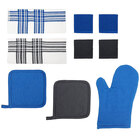 Chicago Metallic 9-Piece Kitchen Textile Set