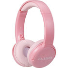AIWA 2-in-1 Kid Safe Wireless & Wired Over-Ear Headphones - Pink