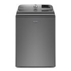 Maytag 4.7-Cu. Ft. Smart Capable High-Efficiency Top-Load Washers with Extra Power Button - Metallic Slate