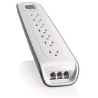 Image of product - 7-Outlet Surge Protector with 12 ft Power Cord and Telephone Protection