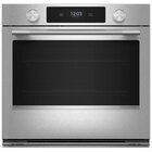 KitchenAid 27" Smart Electric Single Wall Oven with Assisted Cooking Modes - PrintShield Stainless