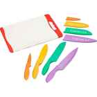 Cuisinart Nonstick Color 9-Piece Cutlery and Cutting Board Set