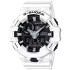 Casio G-Shock Analog-Digital Black Dial Men's Watch - White