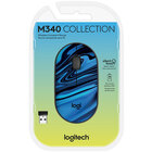 Logitech M340 Wireless Mouse - Blue Galaxy