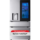 LG 29 CuFt Smart InstaView® Door-in-Door® French Door Refrigerator with MyColor™