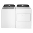 Whirlpool 4.5 CuFt Top Load Agitator Washer with 7.0 CuFt Top Load Gas Dryer in White 