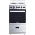 Premium Levella 24″ 4 Burner Electric Stove - Stainless Steel