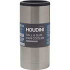 Houdini 12 oz Tall & Slim Can Cooler - Stainless Steel