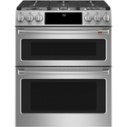 Cafe 7.0 CuFt Slide-In Gas Range in Stainless Steel