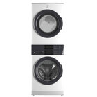 Electrolux 4.4 Cu. Ft. Stacked Washer and Electric Dryer Laundry Tower in White