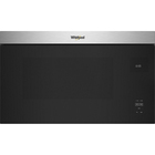 Whirlpool 1.1 CuFt 1000 Wattage Over-The-Range Microwave in Stainless Steel with Flush Built-In Design