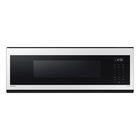 Samsung BESPOKE 1.1 Cu. Ft SLIM Over-the-Range Microwave - White Glass