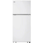 LG 18 Cu. Ft. 28" Wide Top Freezer Garage-Ready Refrigerator - White