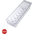 Copco 16.5'' x 4.7'' x 4.2'' Clear Refrigerator Egg Bin