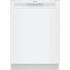 Bosch 50dBA Steam Sanitize Touch-Control White Dishwasher with Home Connect