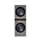 LG 4.5 Cu. Ft. Washer and 7.4 Cu. Ft. Electric Dryer WashTower™ with Center Control™