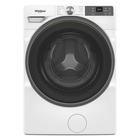 Whirlpool 4.5 CuFt Smart Front Load White Washer with FreshFlow™ Vent System