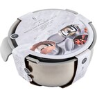 Core Home 6-Piece Essentials Non-Skid Stainless Steel Mixing Bowls with Lids Set