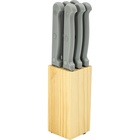 Core Home 6-Piece Steak Knives with Block