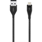 Belkin DuraTek™ Plus Lightning to USB-A Cable with Strap - Black