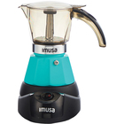 Image of product - 3-Cup Electric Moka Espresso - Teal