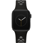 WITHit Silicone Sport Band for 42/44/45mm/Ultra 1&2 (49mm) Apple Watch - Black/Gray