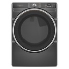 Whirlpool 7.4 CuFt Smart Front Load Volcano Black Electric Dryer with Steam Capabilities