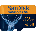 SanDisk 32GB Outdoors FHD microSDHC/XC UHS-I Memory Card with Adapter