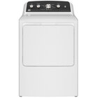 GE 7.2 Cu. Ft. Electric Dryer with Spanish Control Panel - White