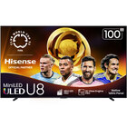 Hisense 100" Class U8 Series Mini LED ULED 4K Google TV
