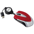 Verbatim USB-C Mini Optical Travel Mouse - Red