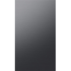 Samsung Bespoke 4-Door Flex Refrigerator Bottom Panel - Matte Black Steel
