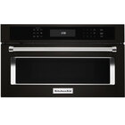 KitchenAid 27" Built-In Wall Microwave Oven - Black Stainless Steel