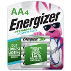 Energizer 4-Pack AA 1.2V NiMH Rechargeable Batteries