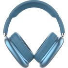 IQ Sound High Performance Wireless Blue Headphones with FM Radio & Mic