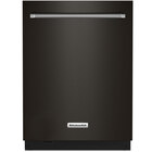 KitchenAid 44 dBA Hidden Control Dishwasher - Black Stainless Steel