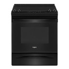 Whirlpool 4.8 CuFt Slide-In Electric Range In Black With Frozen Bake™ Technology