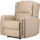 Lifesmart Power Recliner with Back Massage - Tan