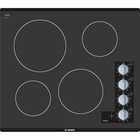 Bosch 500 Series 24" 4 Burner Electric Cooktop in Black