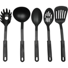 Chef Craft 5-Piece Nylon Tool Set - Black